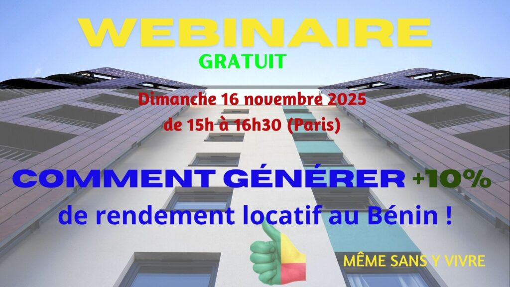 investissement immobilier serein au Bénin